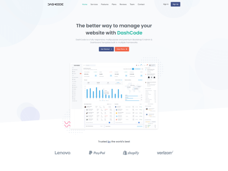 Landing Page